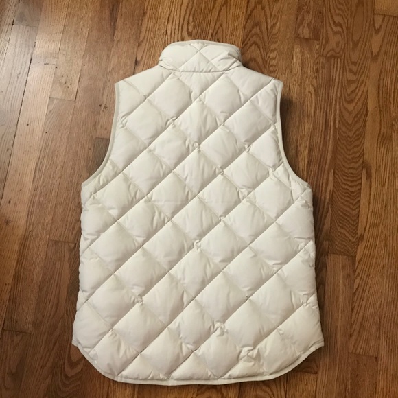 NWT J. Crew White Vest - Picture 2 of 4